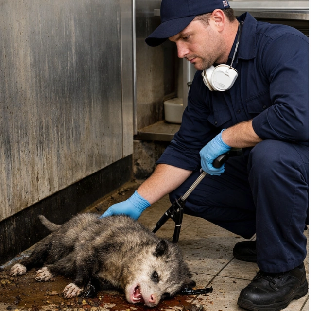 Before Commercial Dead Possum Removal